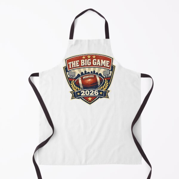 Item preview, The big game Football 2026 – Vintage Logo designed and sold by Dax Studio.