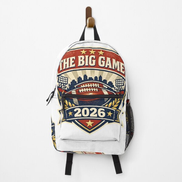Item preview, The big game Football 2026 – Vintage Logo designed and sold by Dax Studio.
