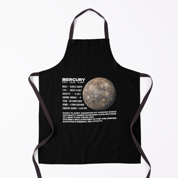 Item preview, Planet Mercuryn Space Telescope Facts Infographic designed and sold by Maljonic.