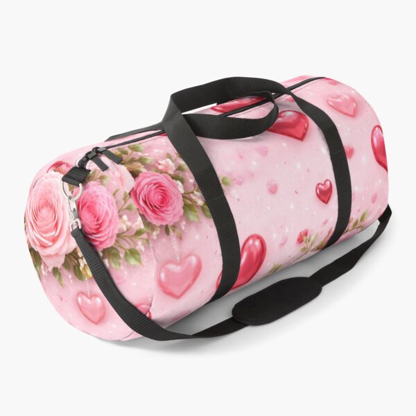 Item preview, Seamless Valentine’s Day Floral Heart Pattern | Romantic Pink Allover Background designed and sold by MICHELLE62608.
