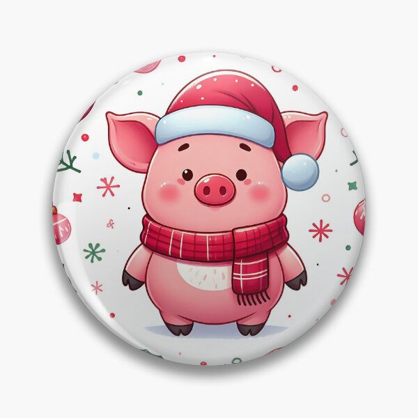 Item preview, Cute pig christmas designed and sold by Suukunna.