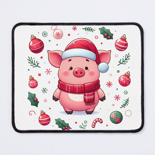 Item preview, Cute pig christmas designed and sold by Suukunna.