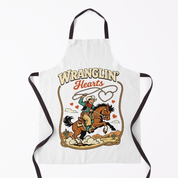 Item preview, Wranglin Hearts Cowboy Valentine Western Love designed and sold by FreshVibe Prints.