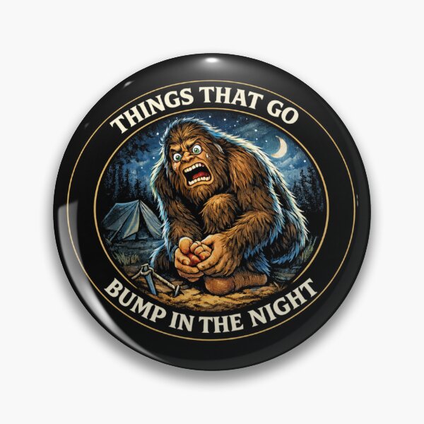 Item preview, Things That Go Bump In The Night – Bigfoot Stubbed Toe designed and sold by Giggle Gear Tees.