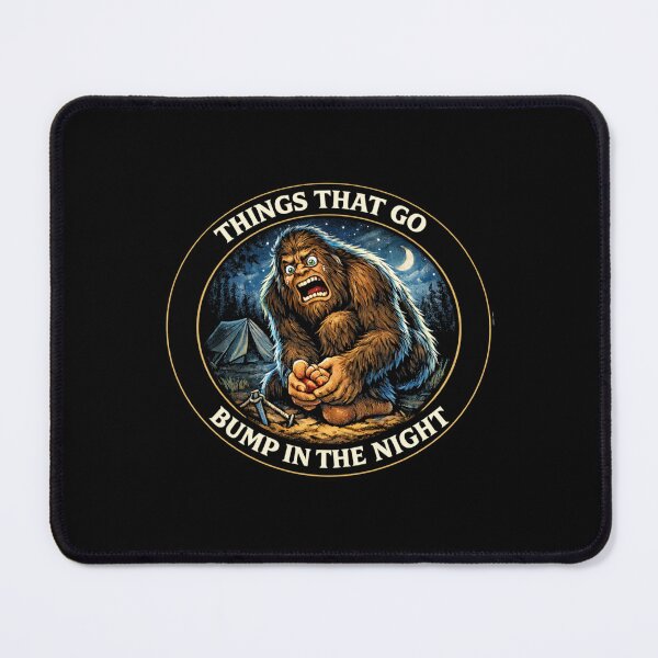 Item preview, Things That Go Bump In The Night – Bigfoot Stubbed Toe designed and sold by Giggle Gear Tees.