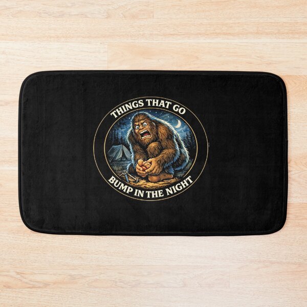 Item preview, Things That Go Bump In The Night – Bigfoot Stubbed Toe designed and sold by Giggle Gear Tees.