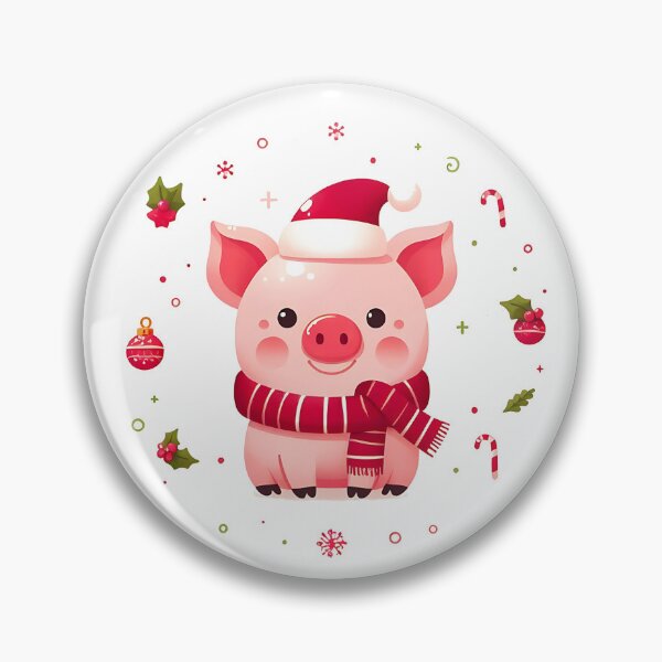 Item preview, Cute pig christmas designed and sold by Suukunna.