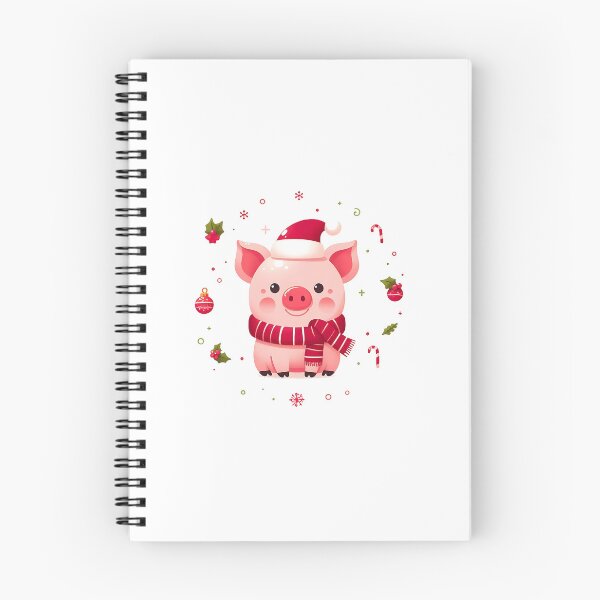 Item preview, Cute pig christmas designed and sold by Suukunna.