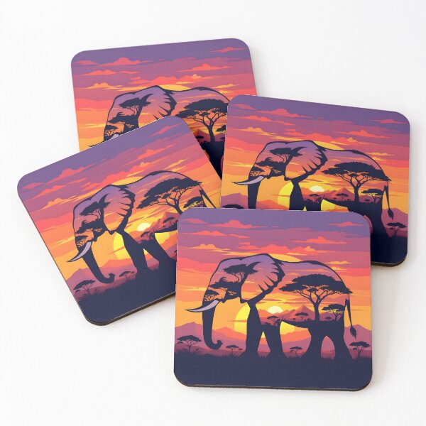 Item preview, Landscape inside elephant designed and sold by PrintLabStudio.