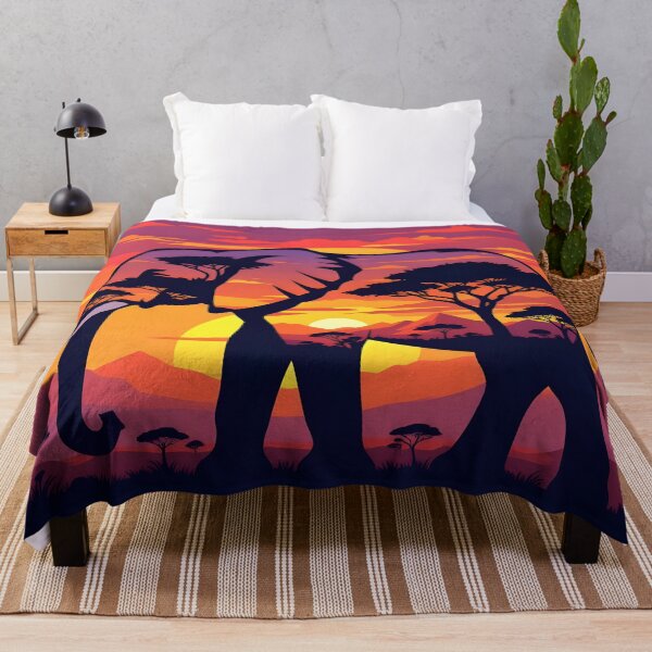 Item preview, Landscape inside elephant designed and sold by PrintLabStudio.