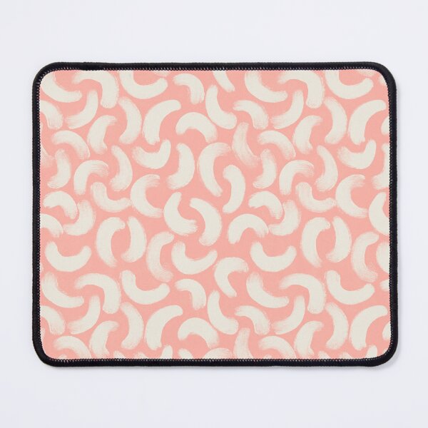 Item preview, Boho gouache brush strokes in pastel coral designed and sold by Illustrated by Nat.