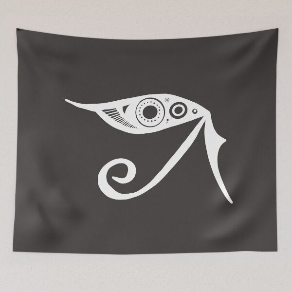 Item preview, Title: Steampunk Eye of Horus - Ancient Egypt Cyberpunk Aesthetic designed and sold by Mad-by-The-O.