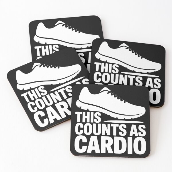 Item preview, This Counts as Cardio designed and sold by theartfulaspie.