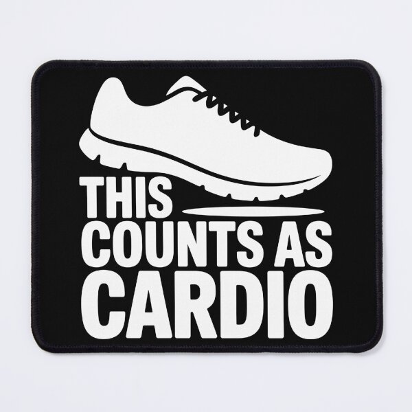 Item preview, This Counts as Cardio designed and sold by theartfulaspie.
