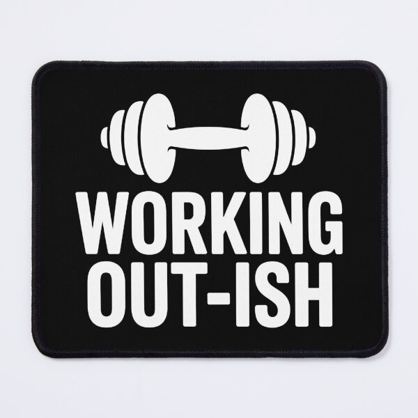 Item preview, Working Out-ish designed and sold by theartfulaspie.