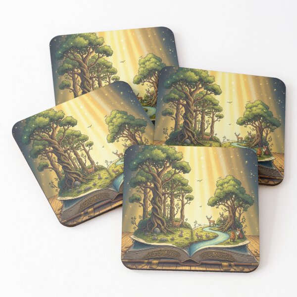Item preview, forest within the book designed and sold by Losancestros.