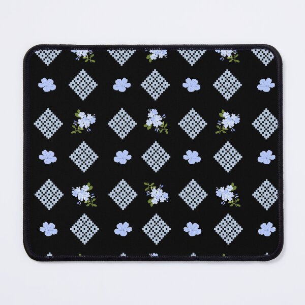 Item preview, Floral Geometric Seamless Pattern on Black designed and sold by Atchara-Siri.