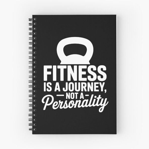 Item preview, Fitness Is a Journey, Not a Personality designed and sold by theartfulaspie.