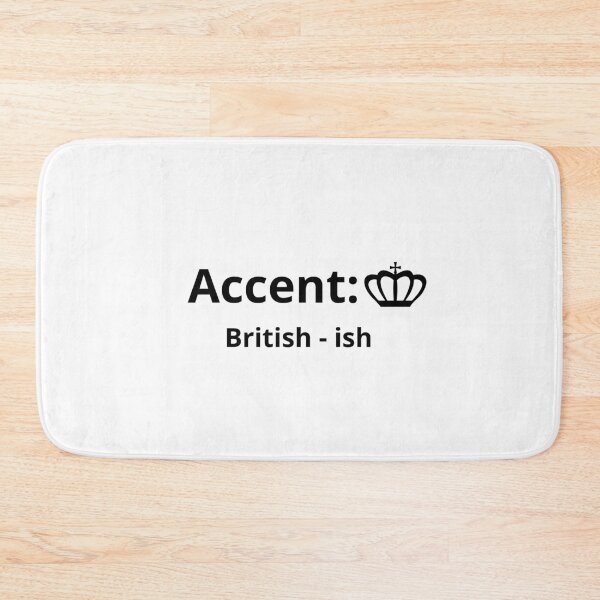 Item preview,  Accent:  British- ish – Minimalist Funny Design Gifts for English Teacher designed and sold by furcen.