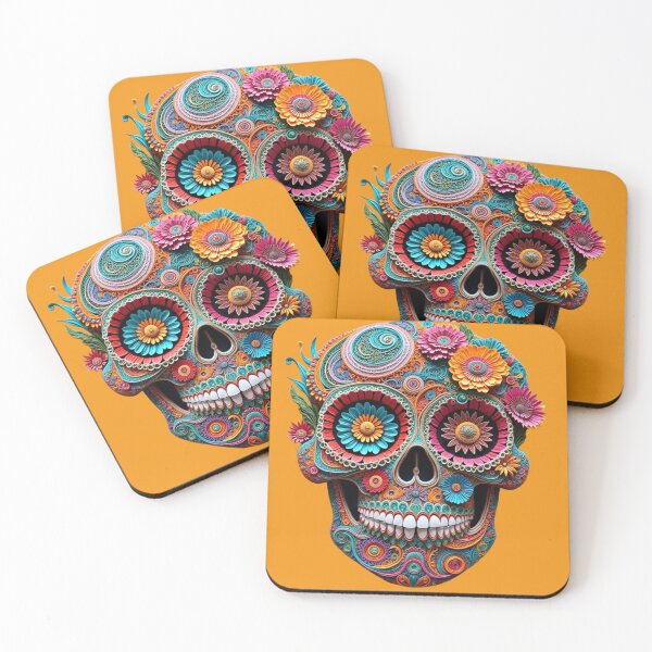 Item preview, Sugar Skull designed and sold by Whimsical Art by Angela.