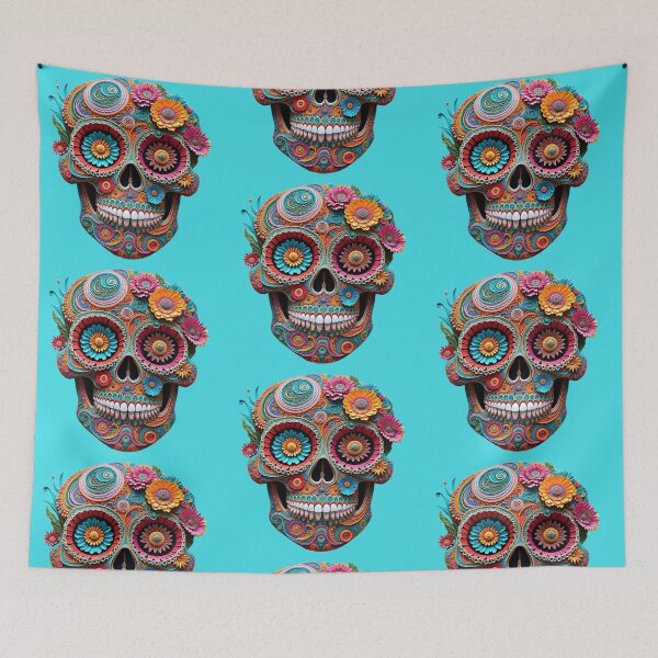 Item preview, Sugar Skull designed and sold by Whimsical Art by Angela.