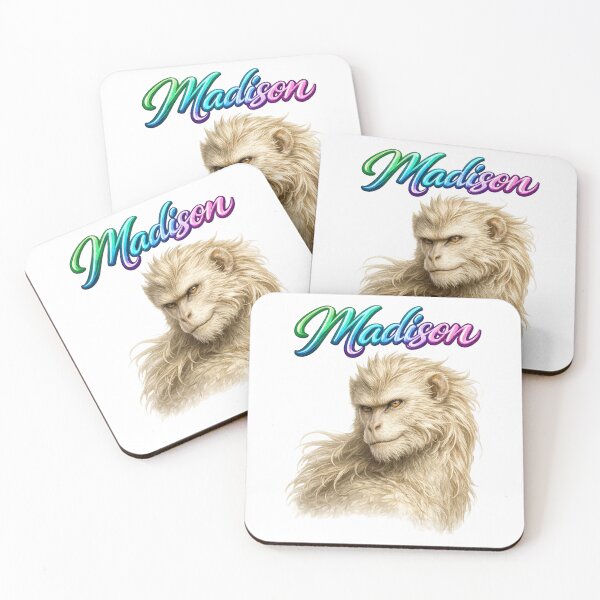 Item preview, Madison Monkey Zodiac — Intelligence and Playfulness of the Chinese Monkey designed and sold by AlexLineArt.