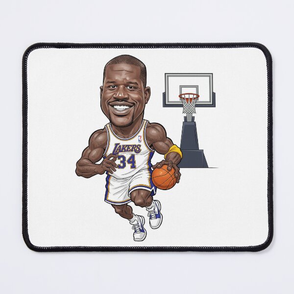 Item preview, Funny caricature of basketball legend Shaquille O'Neal designed and sold by vectorlove.