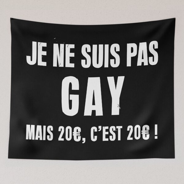 Item preview, I'm not gay, but €20 is €20. designed and sold by Design-public.