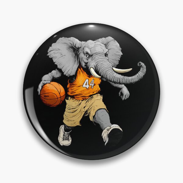 Item preview, Elephant basketball player / basketball elephant designed and sold by Soulskier.