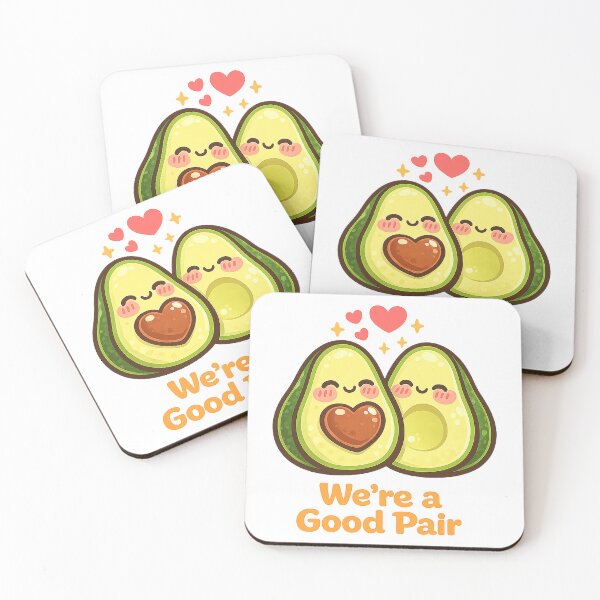 Item preview, Cute Avocados — We’re a Good Pair designed and sold by DreamMachine69.