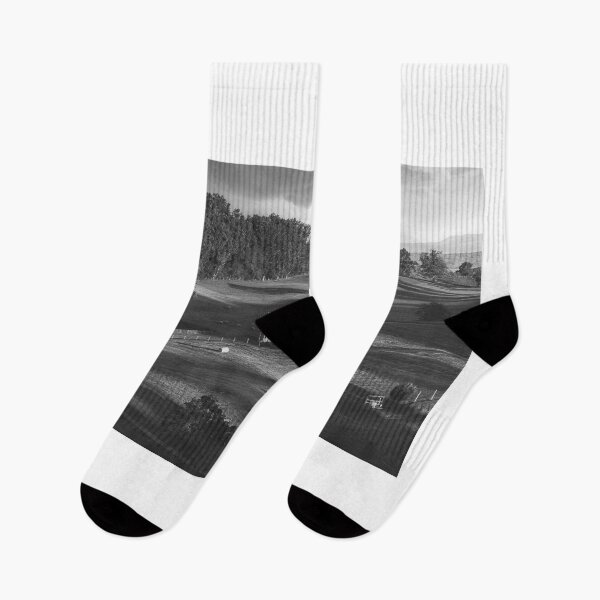 Item preview, Scenic Autumn Morning BW designed and sold by Jim Love.