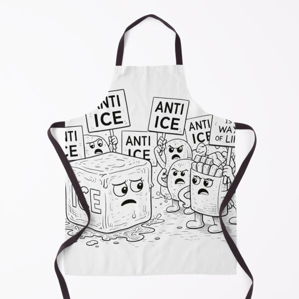 Item preview, Warmth Is a Way of Life | Anti Ice Rally Funny Illustration designed and sold by ComedyInkFactor.