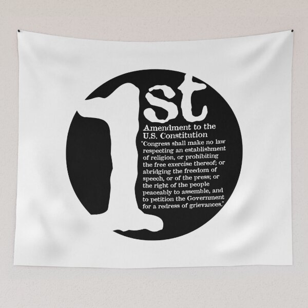 Item preview, First Amendment To the U. S. Constitution designed and sold by BANDOFSCRIBBLE Hollywood.