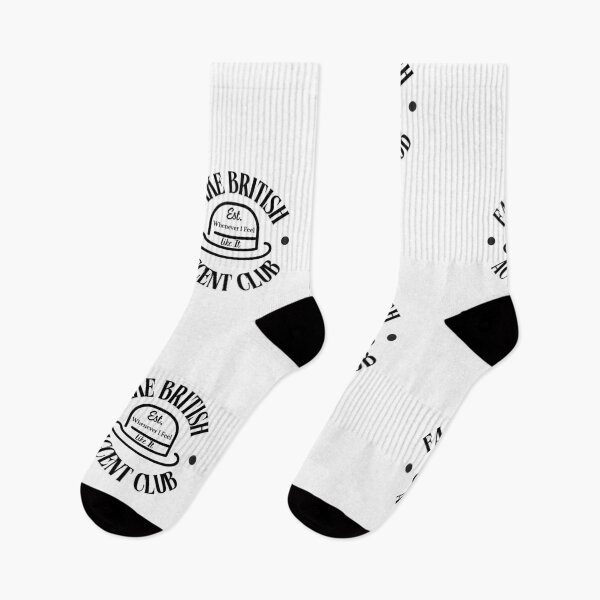 Item preview, Fake British Accent Club – Minimalist Funny Design Gifts for British Accent Lovers designed and sold by furcen.
