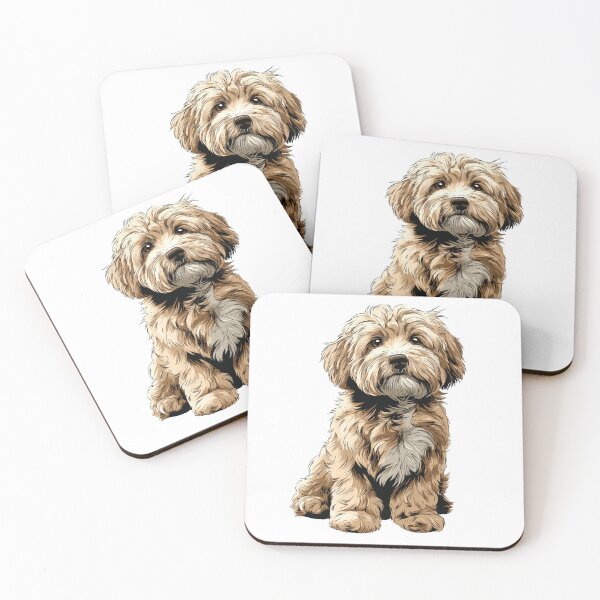 Item preview, Cavachon Dog Illustration designed and sold by whyitsme.