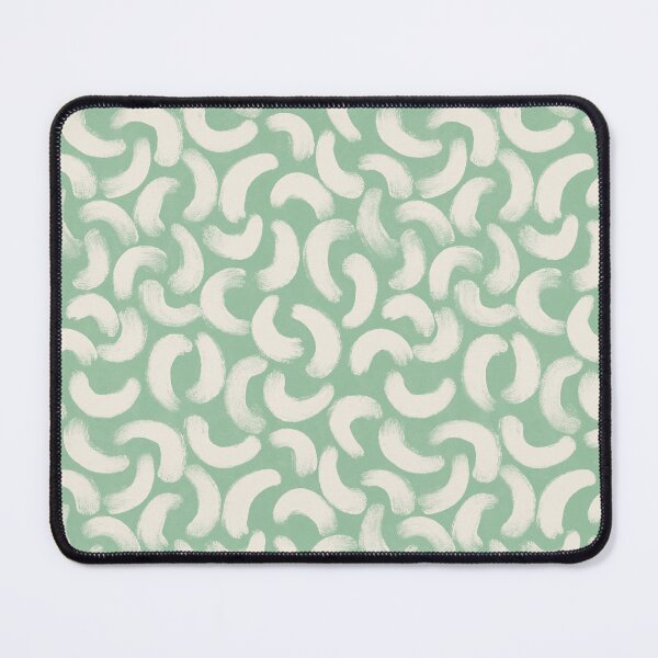 Item preview, Boho gouache brush strokes in pastel mint green designed and sold by Illustrated by Nat.
