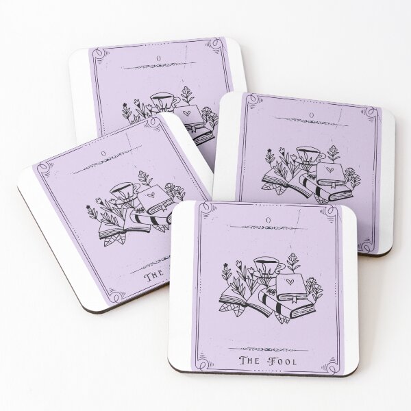 Item preview, Bookworm Tarot Deck - The Fool designed and sold by Nyxander's Bookish Catalogue.