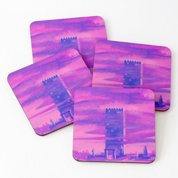 Item preview, Purple Tower of Dawn Book Cover - Oil Painting Throne of Glass designed and sold by larrypnts.