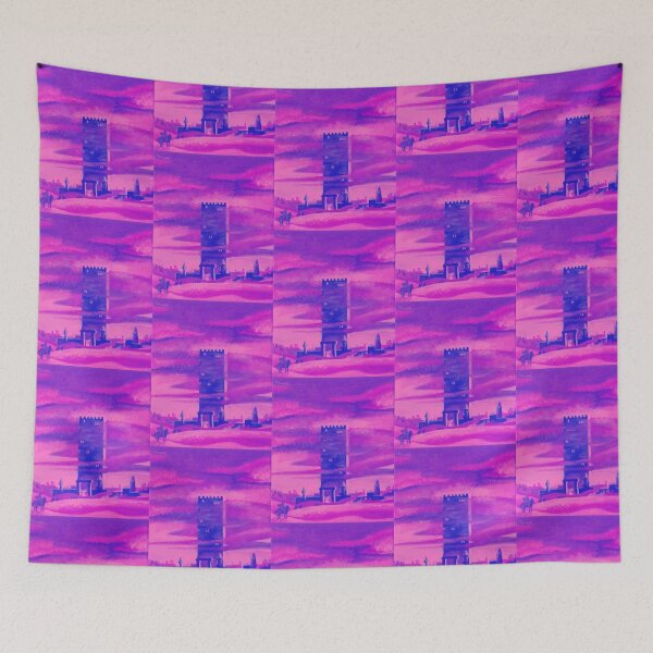 Item preview, Purple Tower of Dawn Book Cover - Oil Painting Throne of Glass designed and sold by larrypnts.