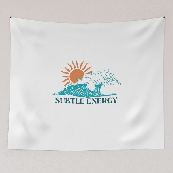 Item preview, Subtle Energy — Ocean Wave & Rising Sun Design designed and sold by Moulats.
