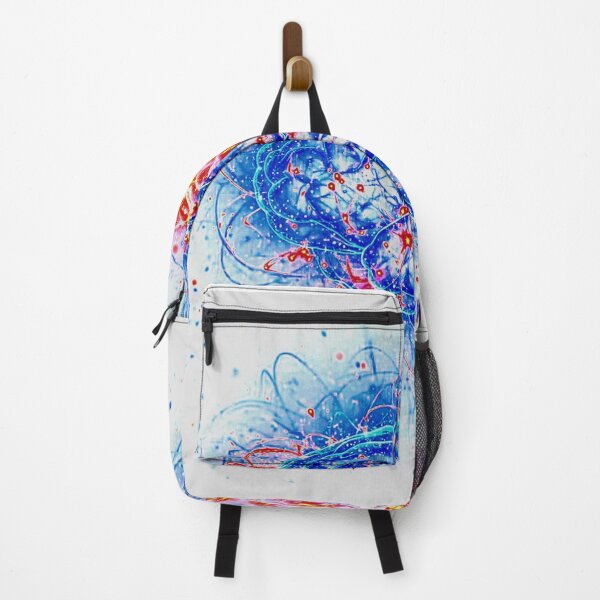 Item preview, Abstract Colorful Brain Art – Neural Energy & Creativity designed and sold by linesbydunja.
