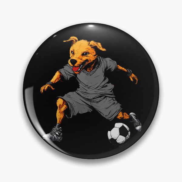 Item preview, Footballer dog designed and sold by Soulskier.