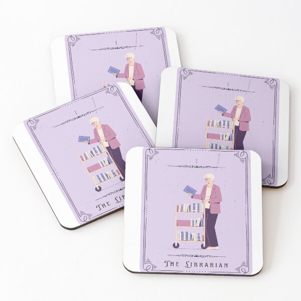 Item preview, Bookworm Tarot Deck - The Librarian designed and sold by Nyxander's Bookish Catalogue.