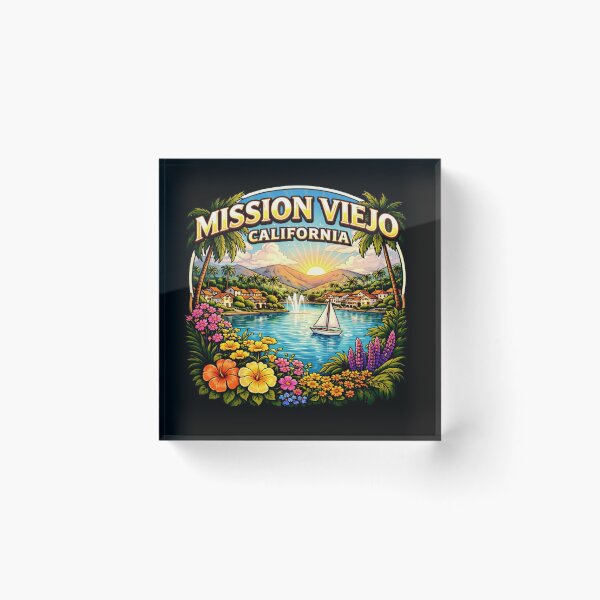 Item preview, Mission Viejo, California - Lakeside Sunshine designed and sold by Myra365Art.