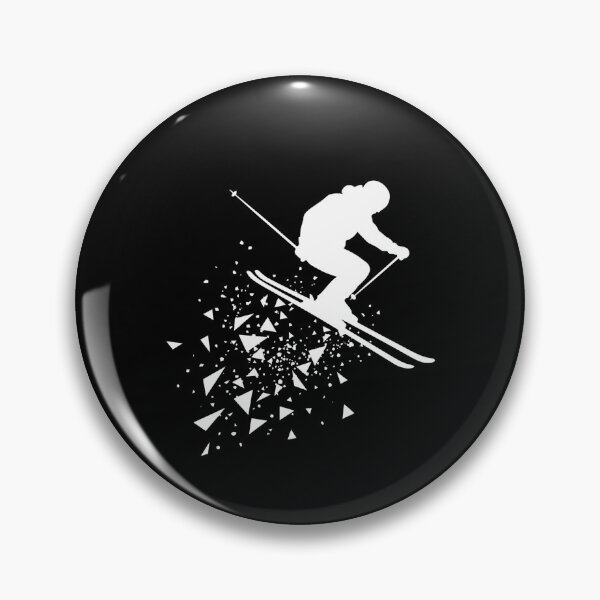 Item preview, Freestyle Ski Jump Mountain Action designed and sold by FreshVibe Prints.