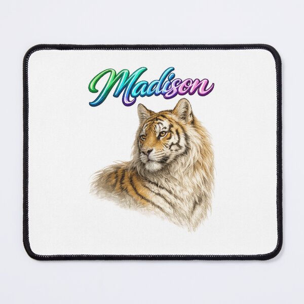Item preview, Madison Tiger Zodiac — Power and Courage of the Chinese Tiger designed and sold by AlexLineArt.