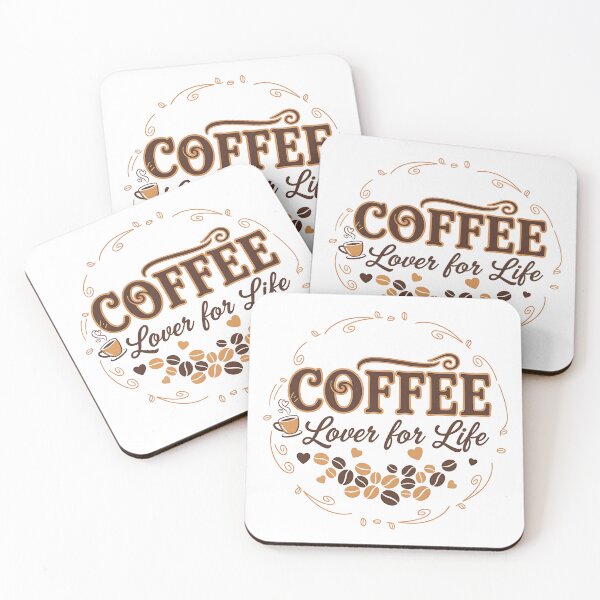 Item preview, Coffee Lover for Life Shirt – Funny Barista & Coffee Enthusiast Tee designed and sold by Muzgle.