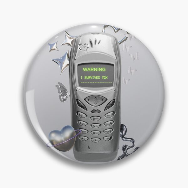 Item preview, I SURVIVED Y2K RETRO PHONE designed and sold by JuicyUS.