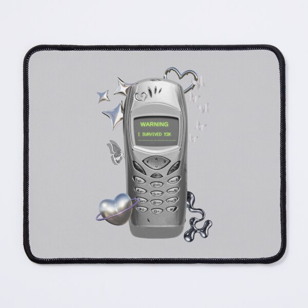 Item preview, I SURVIVED Y2K RETRO PHONE designed and sold by JuicyUS.