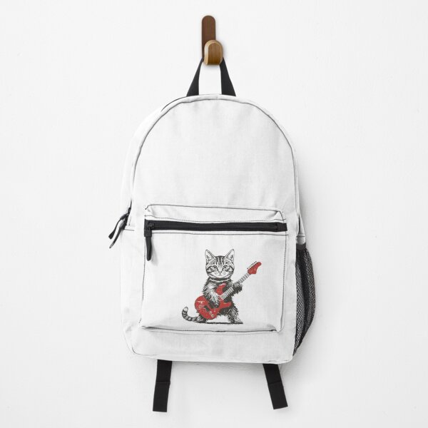 Item preview, Cat Rocker Guitarist designed and sold by salmzouriart.